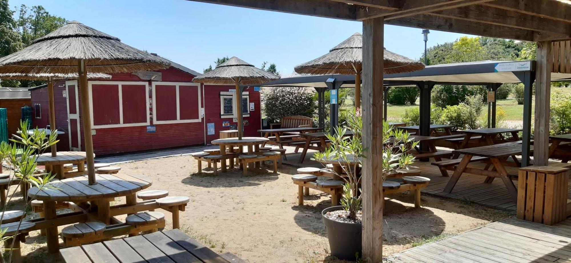 ホテル Camping Aquarev ルデアック エクステリア 写真